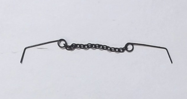 CHAIN ASSEMBLY / TENDER TRUCK TO TENDER FRAME / 28.5mm L / PREMIER N&W J 4-8-4