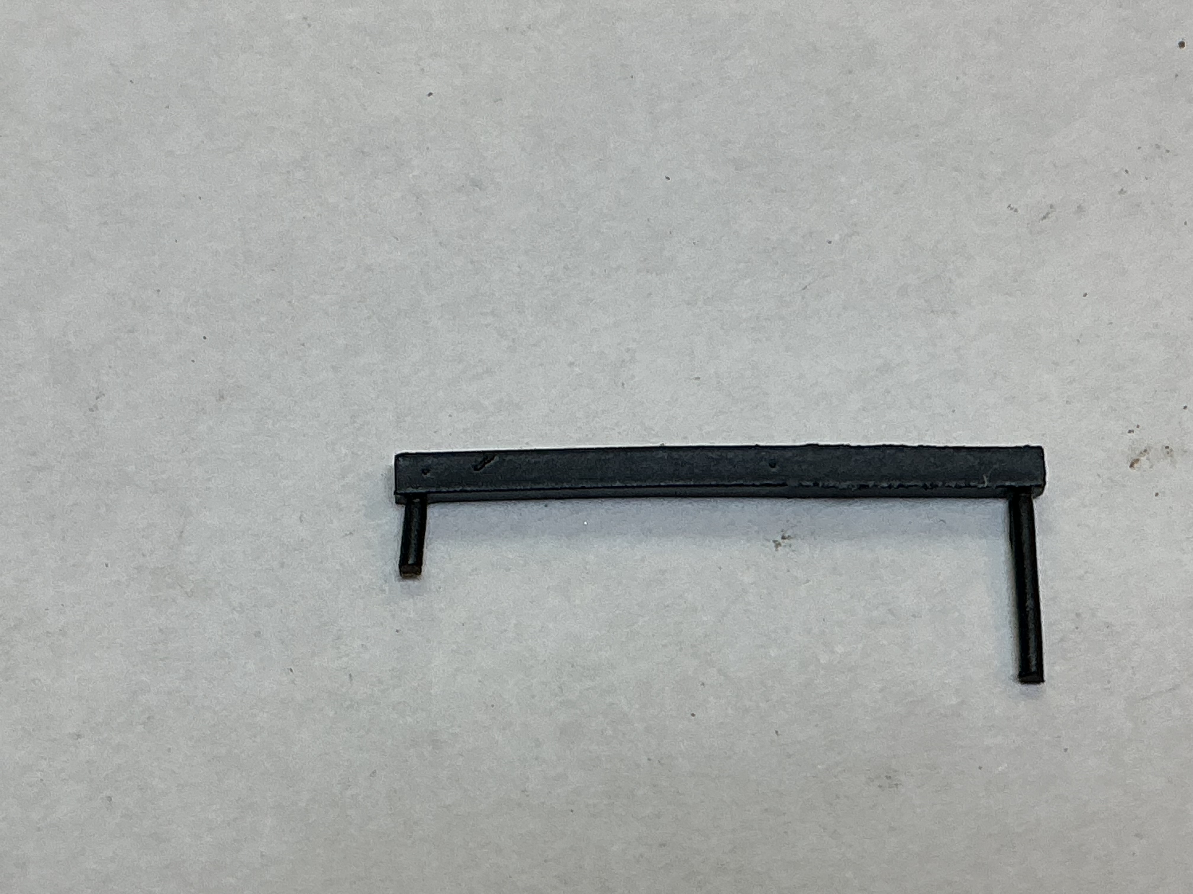 CAB VENT RAIL / BLACK / 24.1mm L / PREMIER EMPIRE STATE EXPRESS 4-6-4
