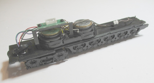 TENDER FRAME / W/WHEELS / WIRELESS DRAWBAR VERSION / PCB & BRACKET / HO SCALE BIG BOY 4-8-8-4 