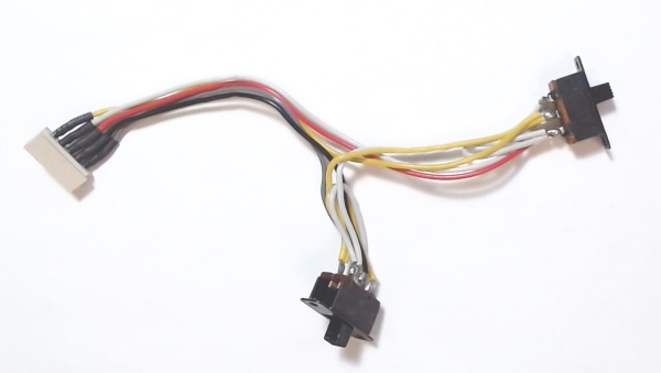 WIRE HARNESS / 5-POSITION / W/ 2-3 RAIL AND POLARITY SWITCHES / PREMIER J-1 2-10-4 / BLUE GOOSE 4-6-4