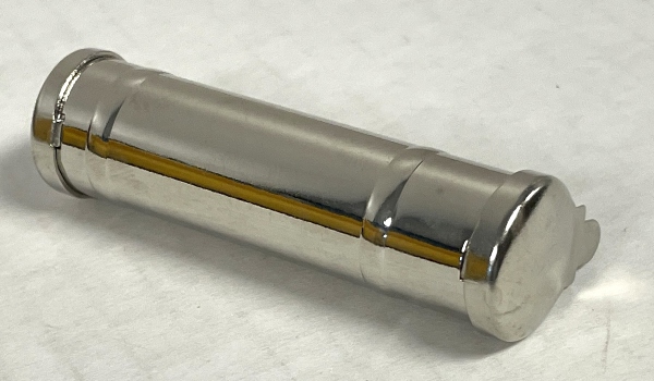 AIR TANK / STAMPED /CHROME / WITH CAPS / TINPLATE STANDARD GAUGE A/F 4300 SERIES PASSENGER CARS / IVES PROSPERITY SPECIAL PASSENGER CARS