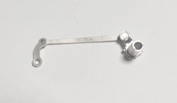 ECCENTRIC ROD ASSEMBLY / RH / SATIN NICKEL / PREMIER 0-8-0