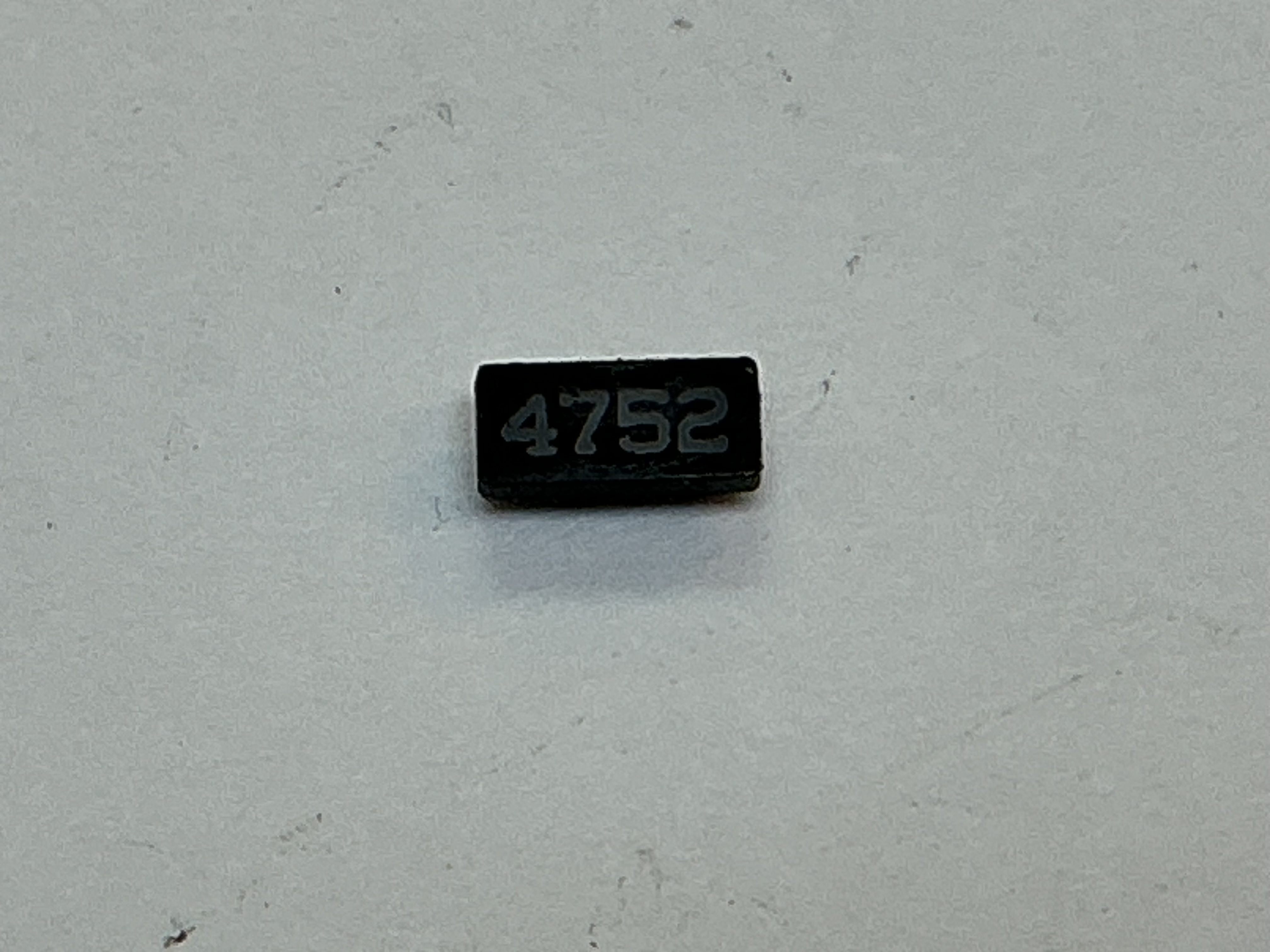 NUMBER BOARD / FOR HEADLIGHT HOUSING / LH OR RH / #4752 / PREMIER P-5a