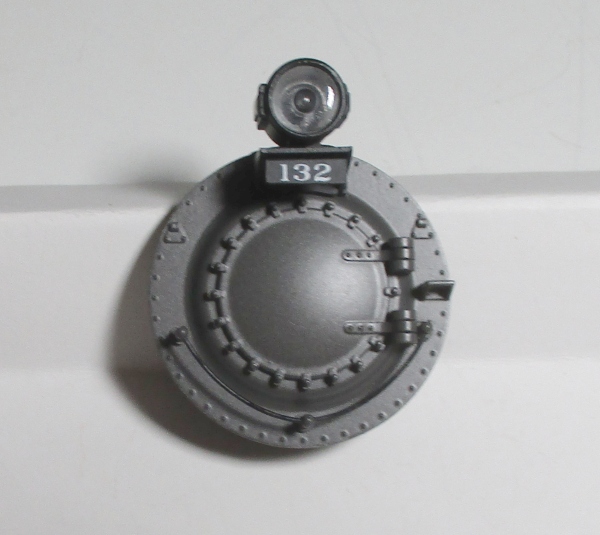 BOILER FRONT / W/HEADLIGHT HOUSING / W/6V LAMP / #132 / PREMIER 0-8-0