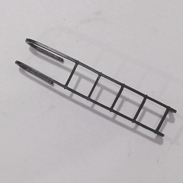 LADDER / TENDER / REAR / TWO CURVED RAILINGS / BLACK / PREMIER Y-3 2-8-8-2