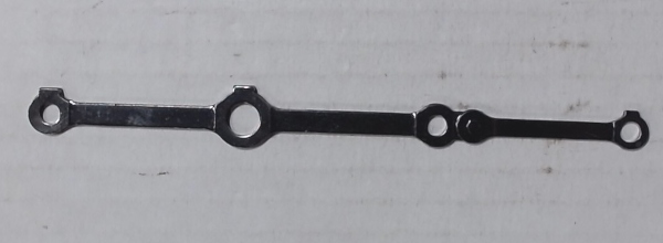 SIDE ROD / SATIN NICKEL / RH / 4 DRIVER / PREMIER BERKSHIRE 2-8-4