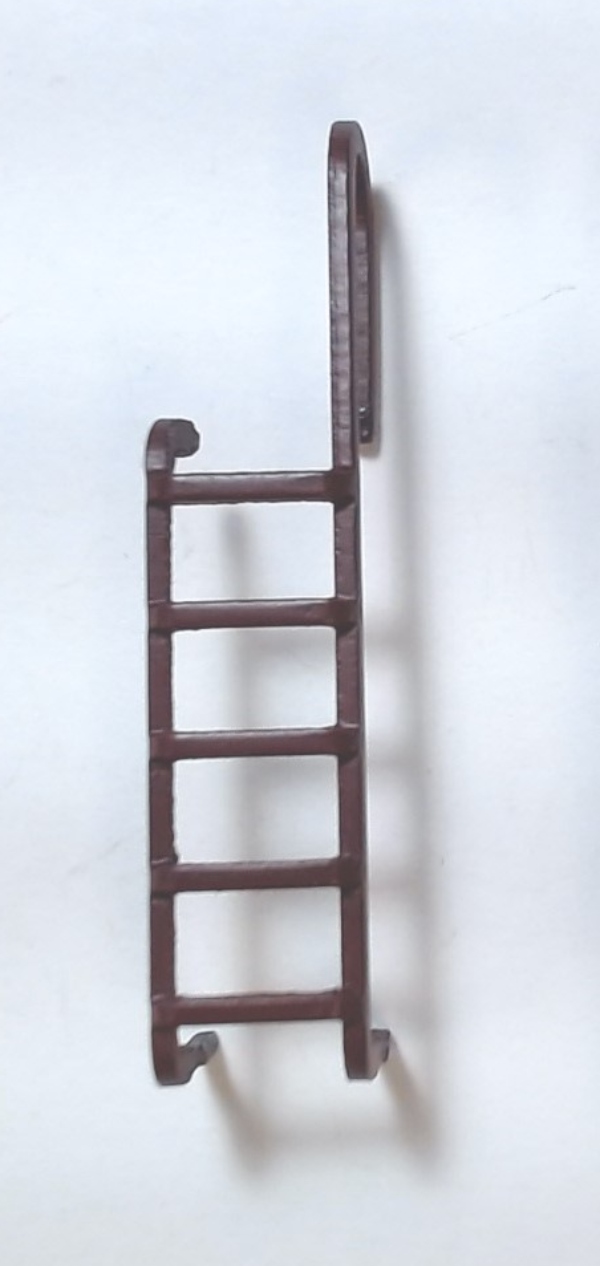 LADDER / TENDER / REAR / MAROON / 5-RUNG / PREMIER LIGHT MIKADO 2-8-2