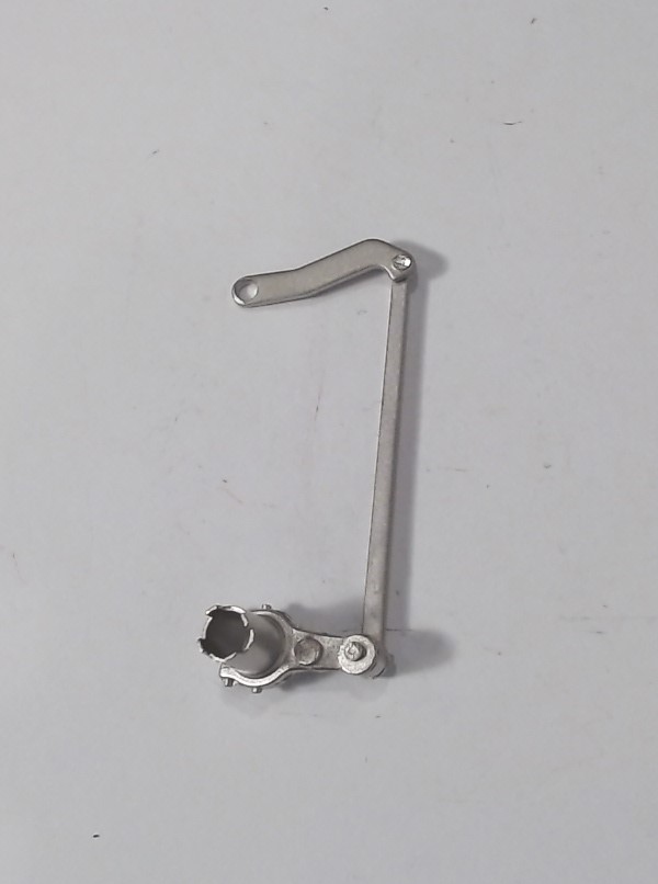 ECCENTRIC ROD ASSEMBLY / LH / SATIN NICKEL / PREMIER PACIFIC 4-6-2 