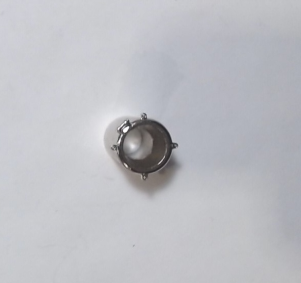 HEADLIGHT HOUSING / SILVER / W/O LENS / BOILER & TENDER / PREMIER N&W J 4-8-4