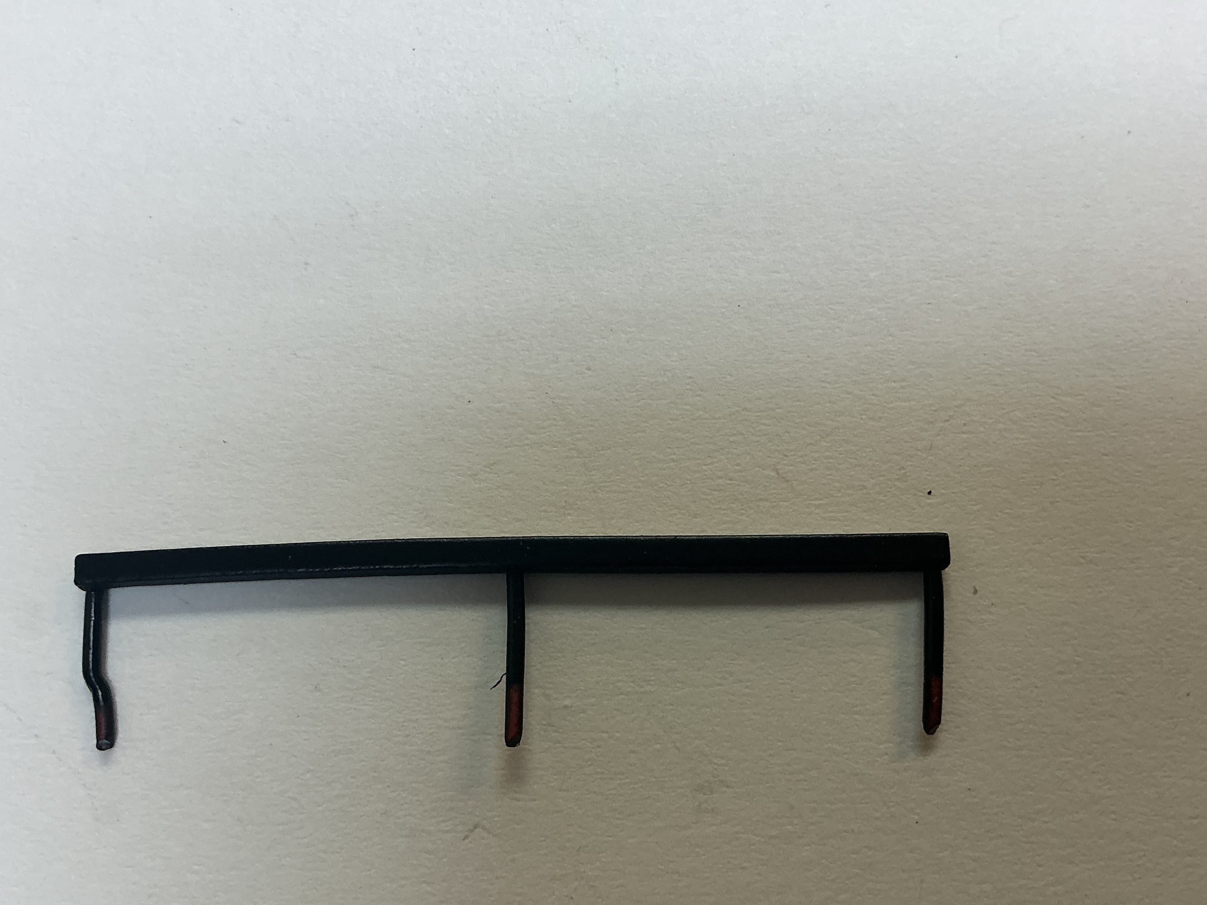 CAB VENT RAIL / LH OR RH / BLACK / PREMIER A-5 SWITCHER 0-4-0