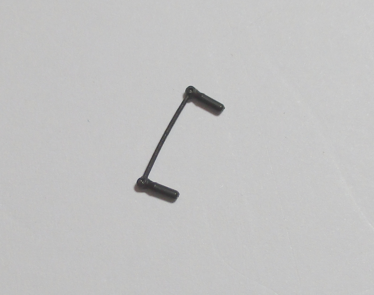 HANDRAIL / CAB ROOF TOP / BLACK / HO SCALE N&W J CLASS 4-8-4