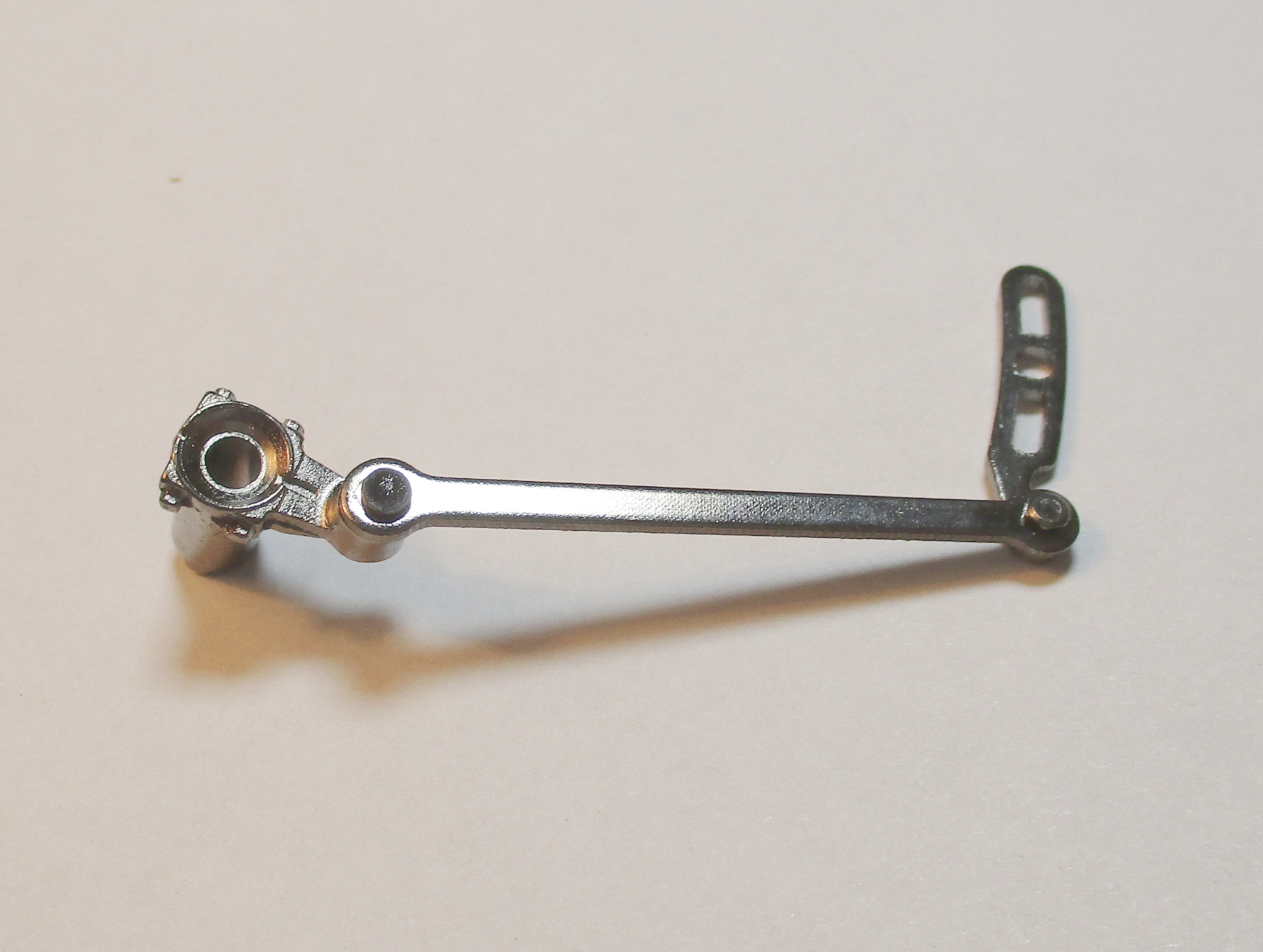 ECCENTRIC ROD ASSEMBLY / LH / BLACKENED / PREMIER RUSSIAN DECAPOD 2-10-0