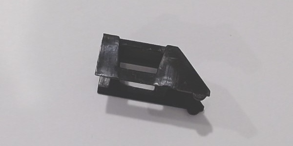 COVER / WORM GEAR / BLACK / HO SCALE SD70ACE