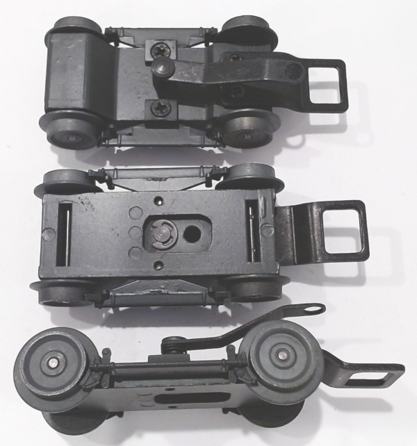 4-WHEEL PILOT TRUCK / DARK DARK GRAY / PREMIER DREYFUSS HUDSON 4-6-4/LATE VERSION