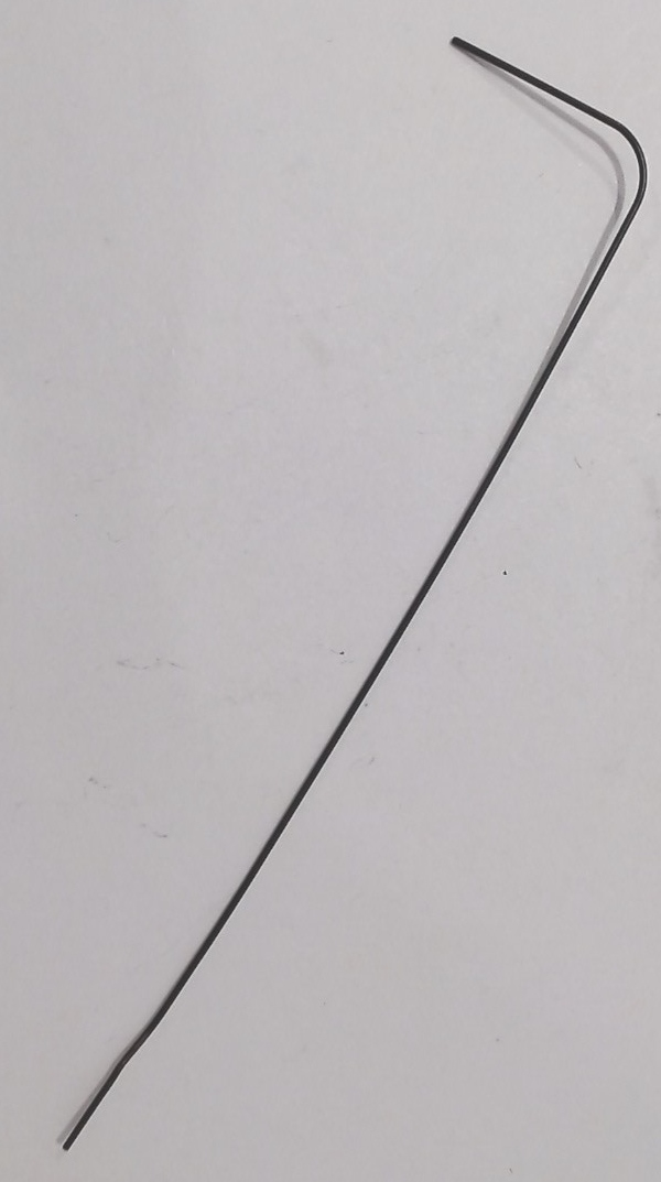HANDRAIL / TENDER REAR DECK / LH / RH / BLACK / PS 3 / PREMIER Y-3 2-8-8-2