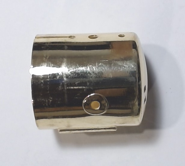 SEARCH LIGHT HOUSING / BRASS / W/O LENSE OR SOCKET / TINPLATE STANDARD GAUGE SEARCH LIGHT CAR