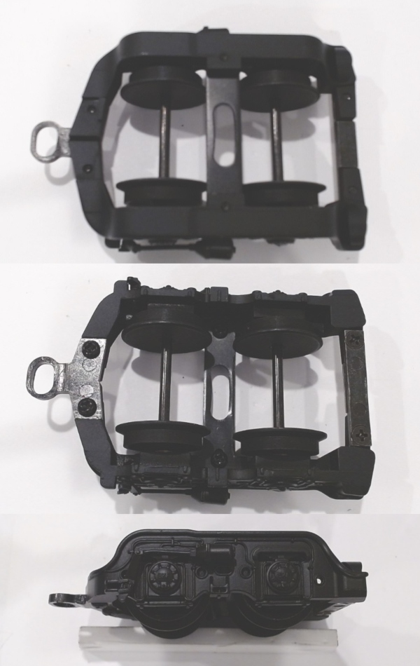 4-WHEEL TRAILING TRUCK / BLACK / PS 2 & 3 / BLACK BEARINGS / PREMIER BIG BOY 4-8-8-4 / PREMIER CHALLENGER 4-6-6-4