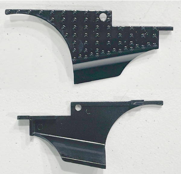 ASH PAN / DIE-CAST / LH / BLACK / TINPLATE STANDARD GAUGE 4694 / 1134