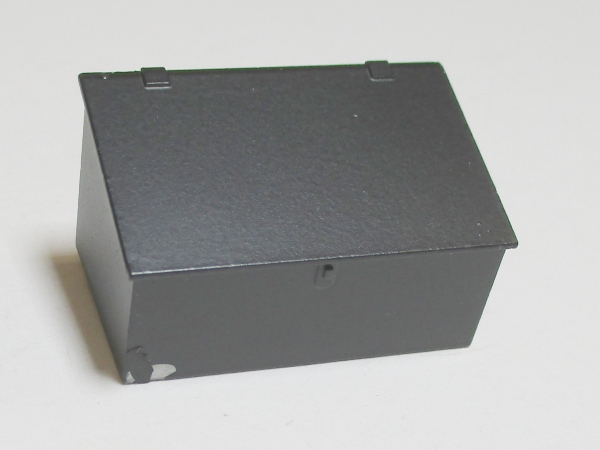 TOOL BOX / TENDER TOP / BLACK / PREMIER 4-TRUCK SHAY