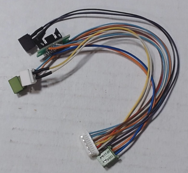 PCB / TETHER CONNECTOR / 10-POSITION W/ 20-POSITION PS 3 SOCKET / PREMIER CHALLENGER 4-6-6-4