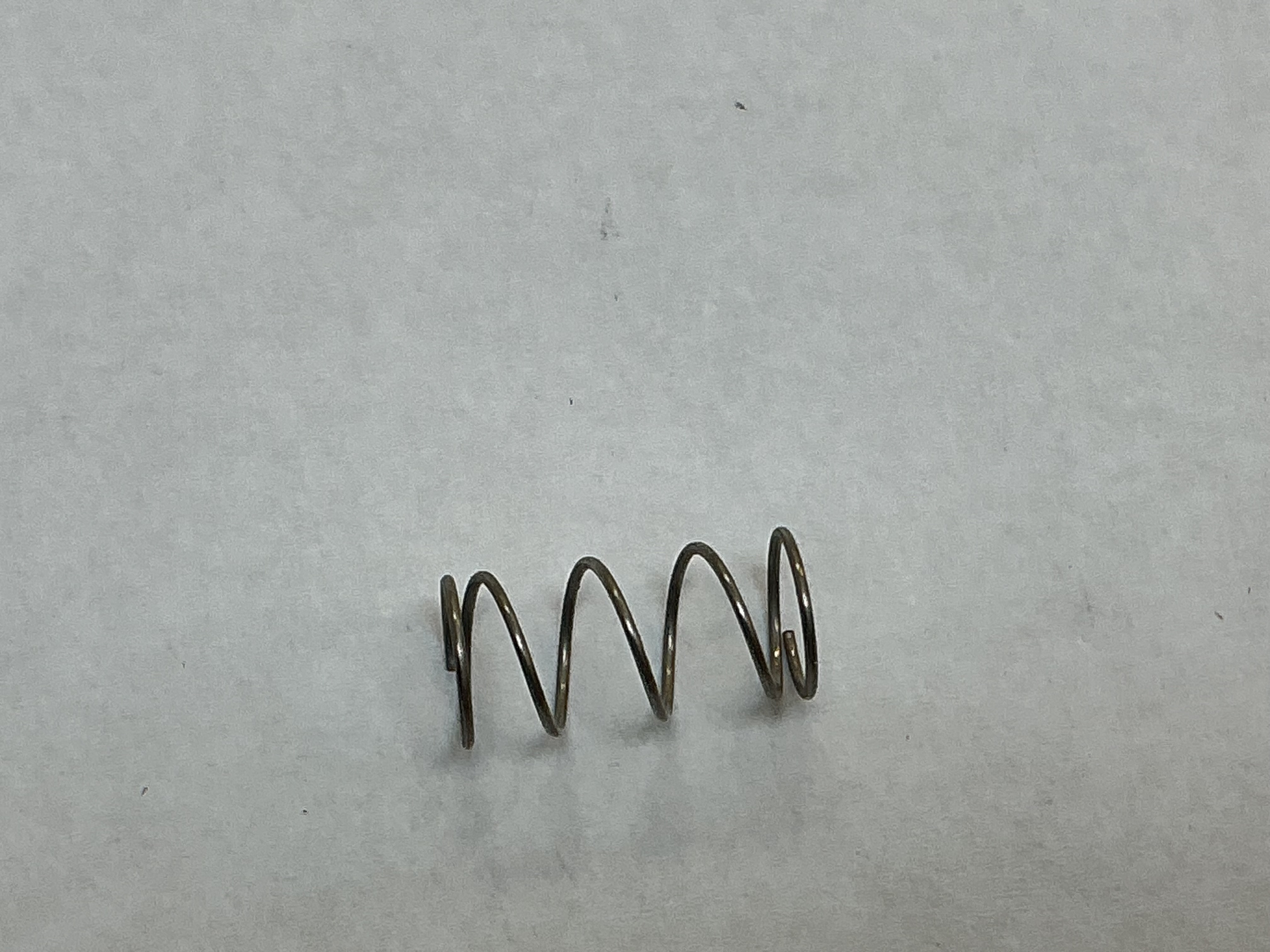 SPRING / COIL / 5.5mm D x 10.6mm L x 0.4mm THICK / WIRELESS DRAWBAR TENSION
