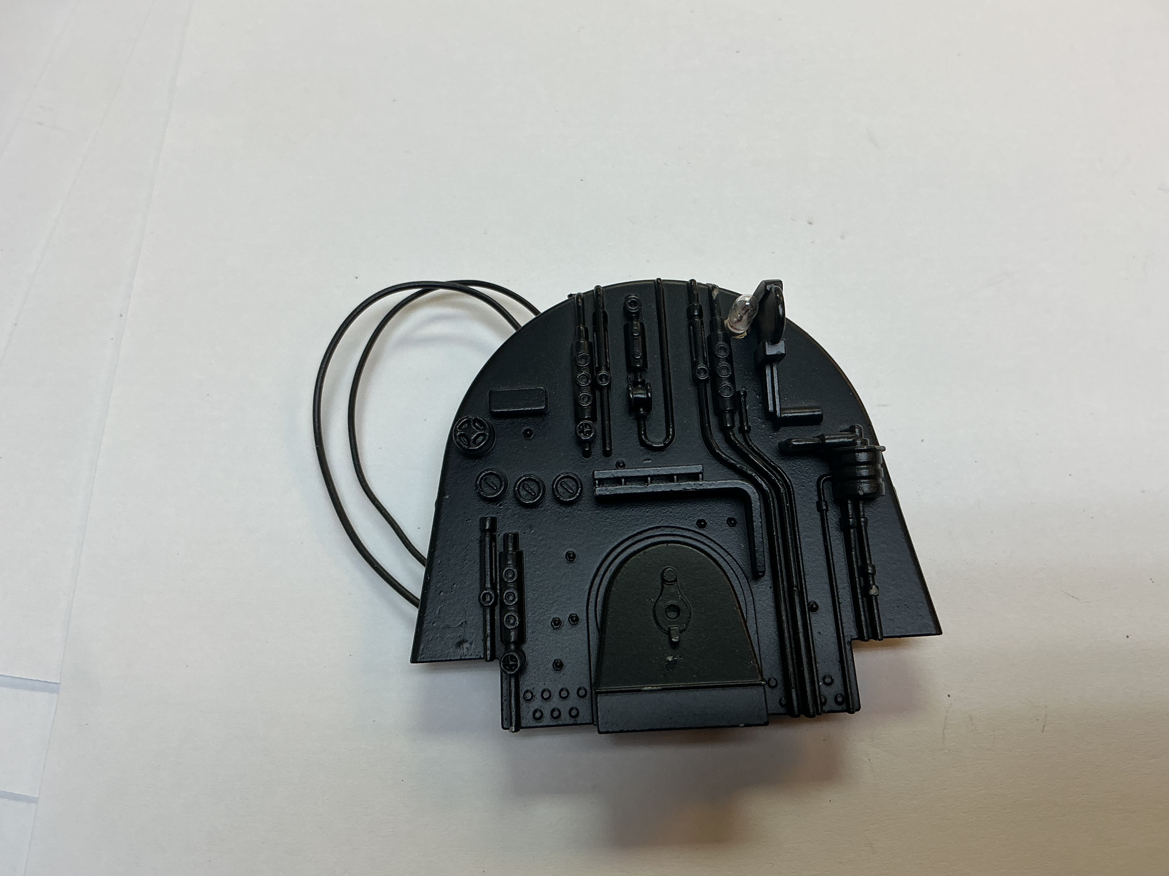 BACKHEAD / BLACK W/CAB LAMP / PS-1 / PREMIER ATSF NORTHERN 4-8-4