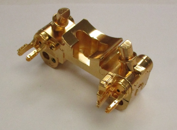 STEAM CHEST / GOLD PLATED / PREMIER J-1e HUDSON 4-6-4   