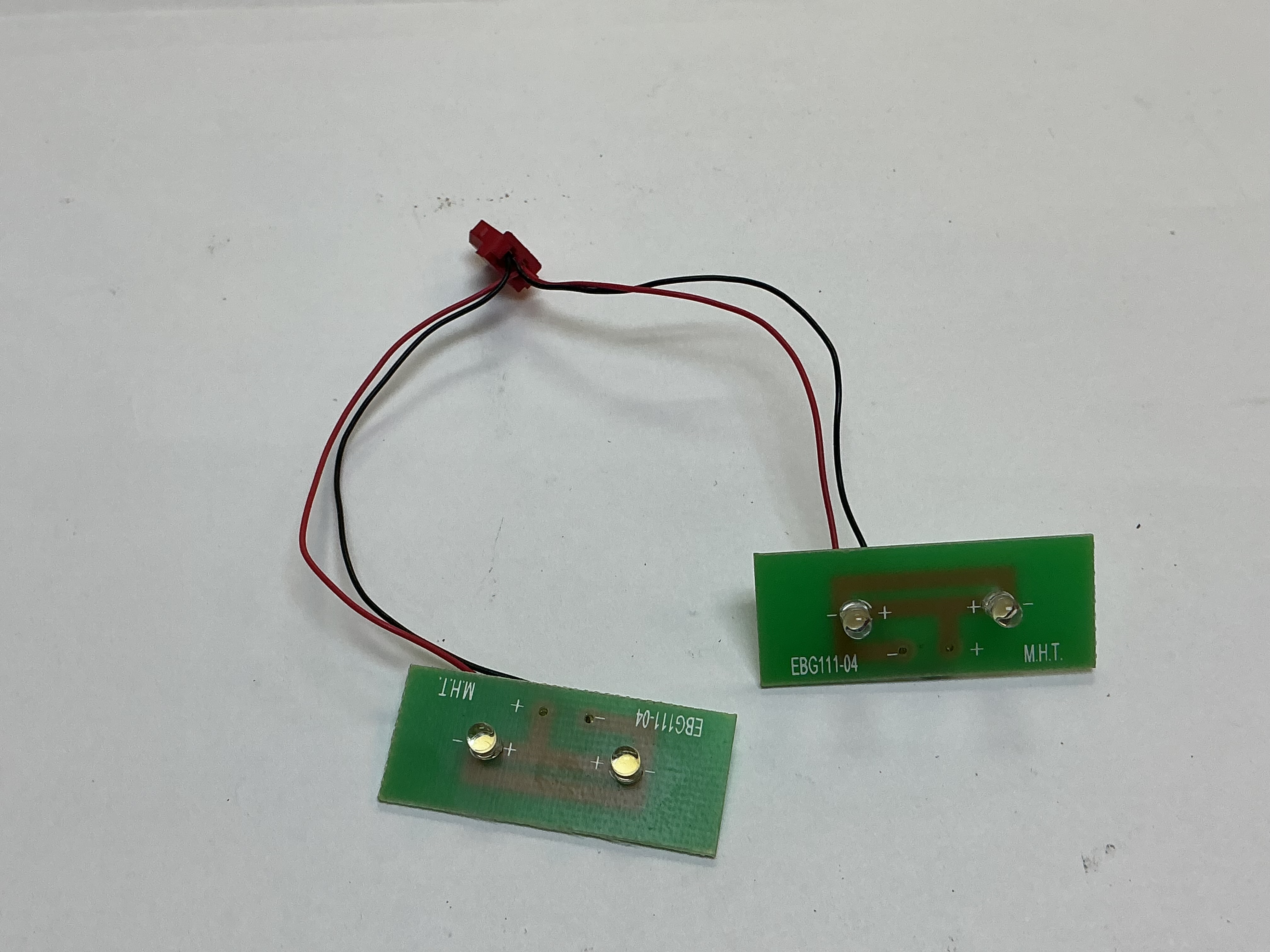 PCB / SIDE NUMBER BOARDS / DUAL LEDS / RAILKING ONE GAUGE ALCO PA