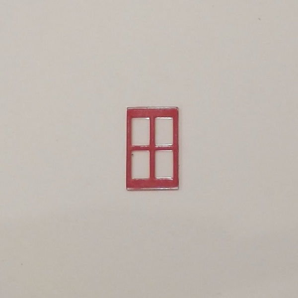 CAB WINDOW / W/RED FRAMES / 2 PER SIDE / PS 2 & 3 / PREMIER CLASS A 2-6-6-4