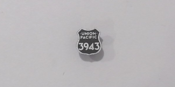 NAME PLATE / SMOKE BOX DOOR / UP SHIELD #3943 / PREMIER CHALLENGER 4-6-6-4