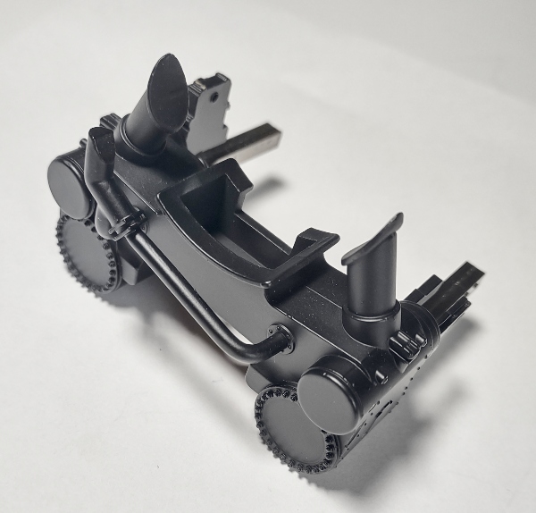 STEAM CHEST / W/BLACKENED MULTIPLE BEARING CROSSHEAD GUIDES / W/VALVE GUIDES / BLACK / PREMIER MOHAWK 4-8-2