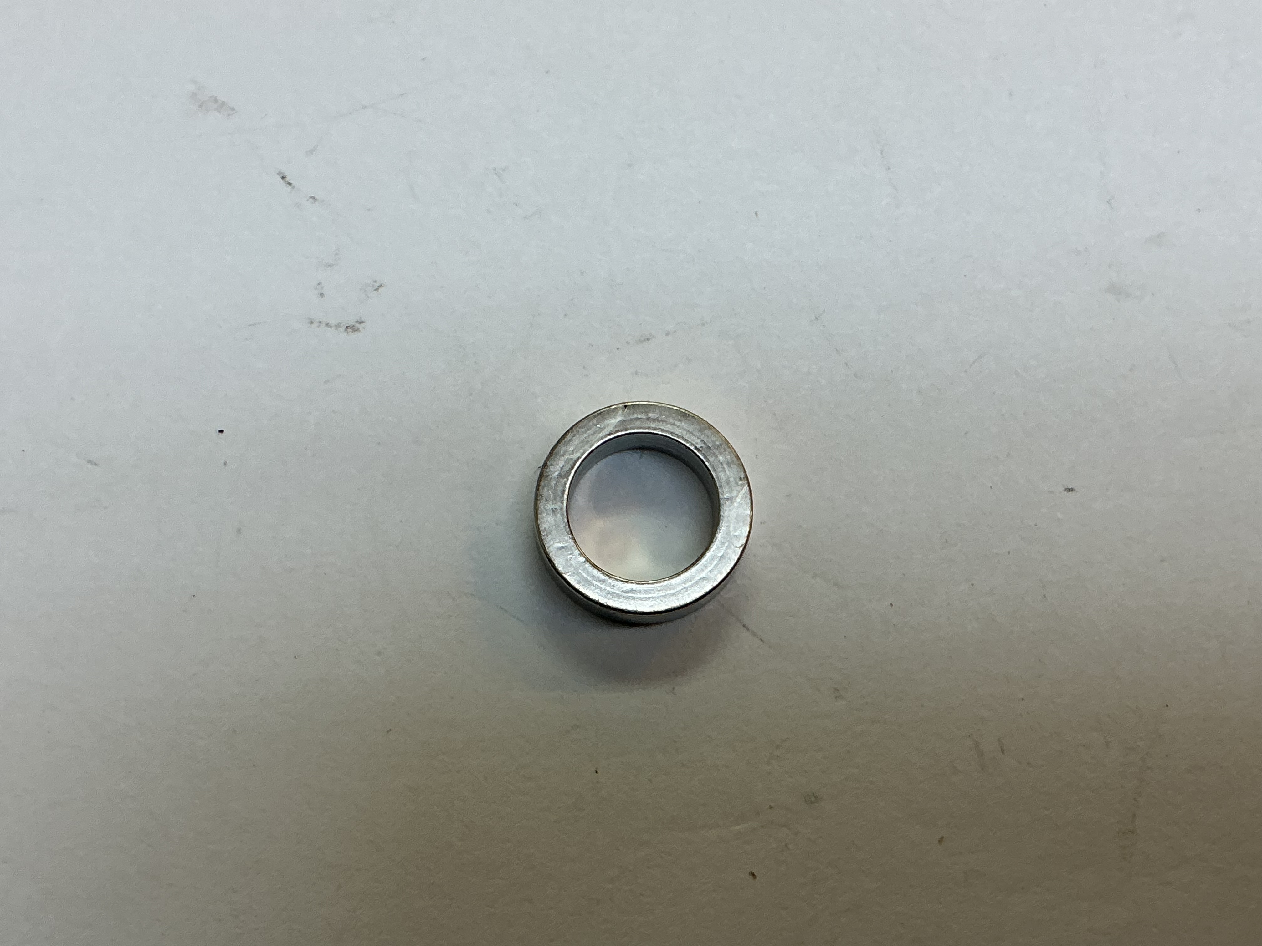 MAIN ROD SPACER / 10mm O.D. x 6.8mm I.D. x 2.86mm TALL / SATIN NICKEL