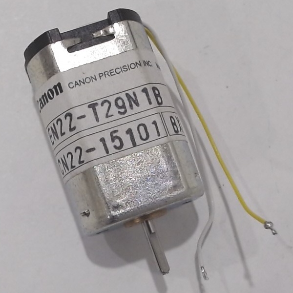 DC MOTOR / CANON EN22-T29N1B / HO SCALE MIKADO 2-8-2