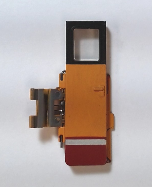 DOOR / W/HINGE ASSEMBLY / RF / ORANGE W/BLACK AND RED / PREMIER FM ERIE BUILT MLW