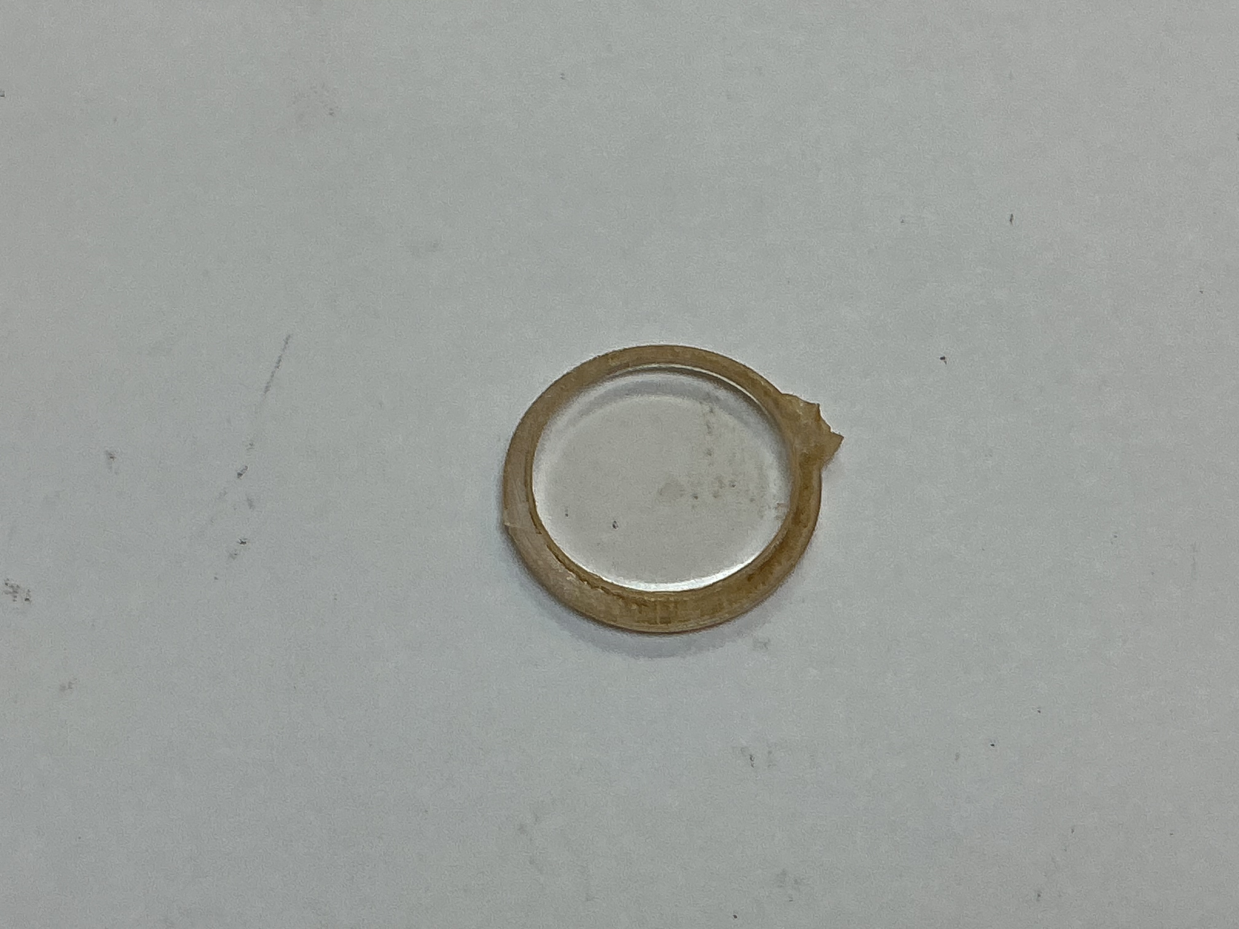 LENS / CLEAR / ROUND FISHEYE / SIDES / RAILKING ONE GAUGE ALCO PA