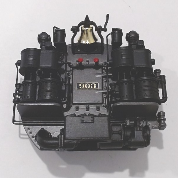 BOILER FRONT / GRAPHITE / COMPLETE / SP&S #903 / PREMIER Z-6 CHALLENGER 4-6-6-4 