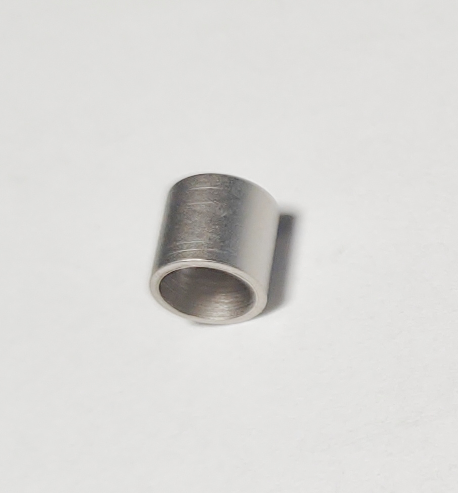 ECCENTRIC SLEEVE / SATIN NICKEL / 6.5mm O.D. x 5.4mm I.D. x 6.4mm H / PREMIER MOHAWK 4-8-2