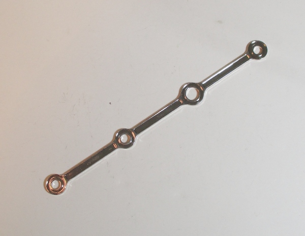 SIDE ROD / 4-AXLE / NICKEL / LH & RH / PS-1 / PREMIER GREENBRIER 4-8-4