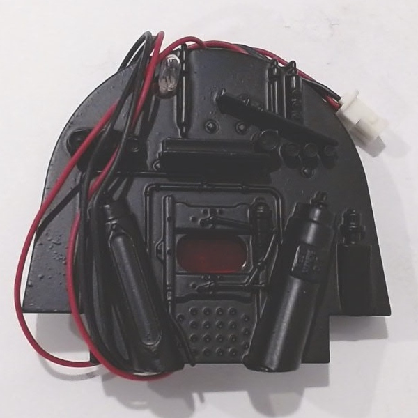 BACKHEAD / CAB INTERIOR / BLACK W/WHITE GAUGES / 2 6V LAMPS / W/FIREBOX LENS / PS 2 / PREMIER Y-3 2-8-8-2