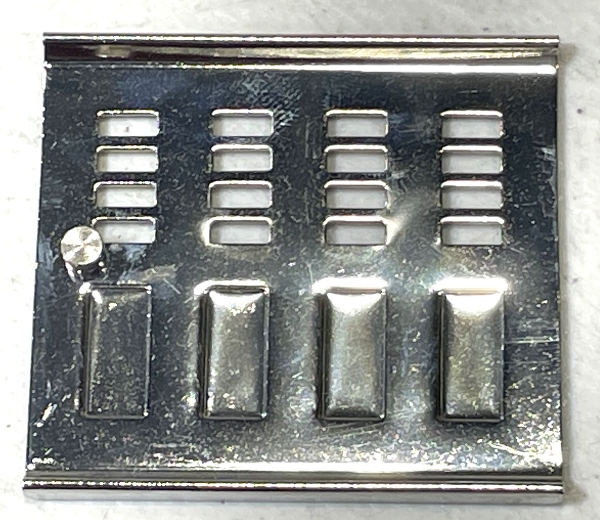 DOOR / BAGGAGE / LH / CHROME HANDLE / CHROME / TINPLATE STANDARD GAUGE A/F 4300 SERIES PASSENGER CAR