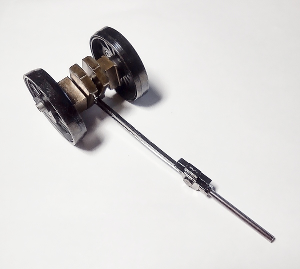 DRIVE WHEEL / W/3RD CYLINDER DRIVE ROD / BLIND / PREMIER 3-CYLINDER 4-12-2