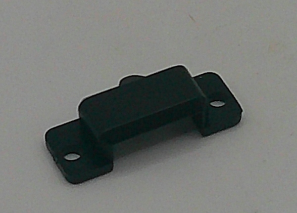 BRACKET / KADEE COUPLER DRAFT BOX / TENDER / 1.6mm HOLE / HO SCALE GS-4 4-8-4