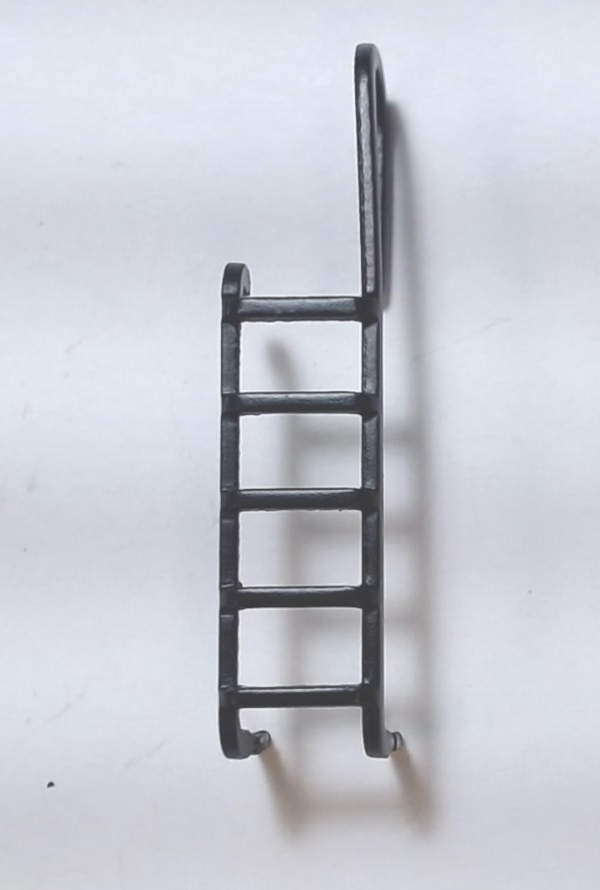LADDER / TENDER / REAR / BLACK / 5-RUNG / PREMIER LIGHT MIKADO 2-8-2