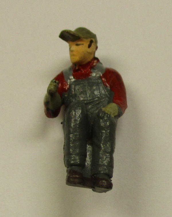 FIGURE / FIREMAN / SEATED / W/SIDEBURNS / PREMIER STEAM / ALT # FI0000050