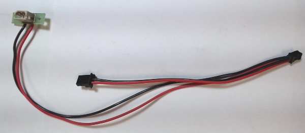 WIRE HARNESS / BATTERY LEAD / W/CHARGING PORT / PS2 3V / NO LONGER STOCKED USE BC2100106 / RAILKING ONE GAUGE F-3