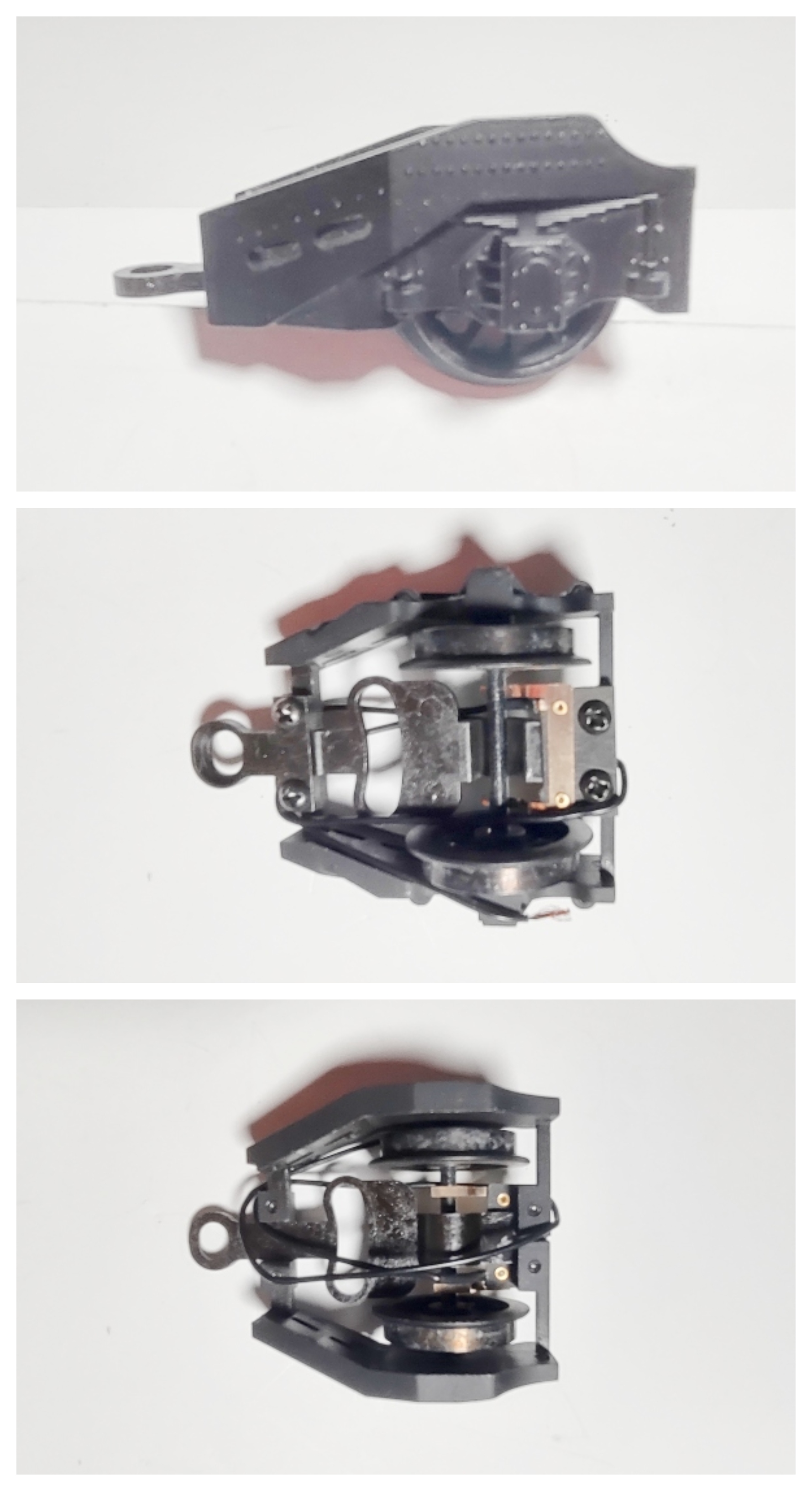 2-WHEEL TRAILING TRUCK / W/SPOKED WHEELS / 3-RAIL / BLACK / PREMIER DUCHESS CLASS 4-6-2