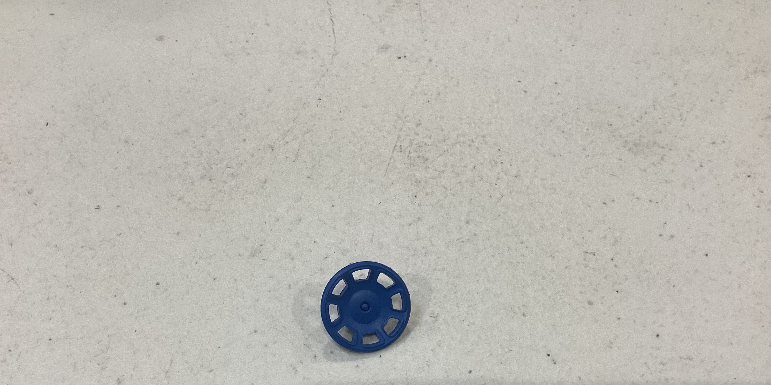 BRAKE WHEEL / BLUE / RAILKING ONE GAUGE DASH-8