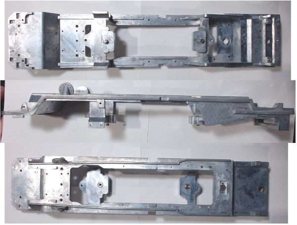 FRAME / DIE-CAST / UNPAINTED / TINPLATE STANDARD GAUGE 400E / 1400E