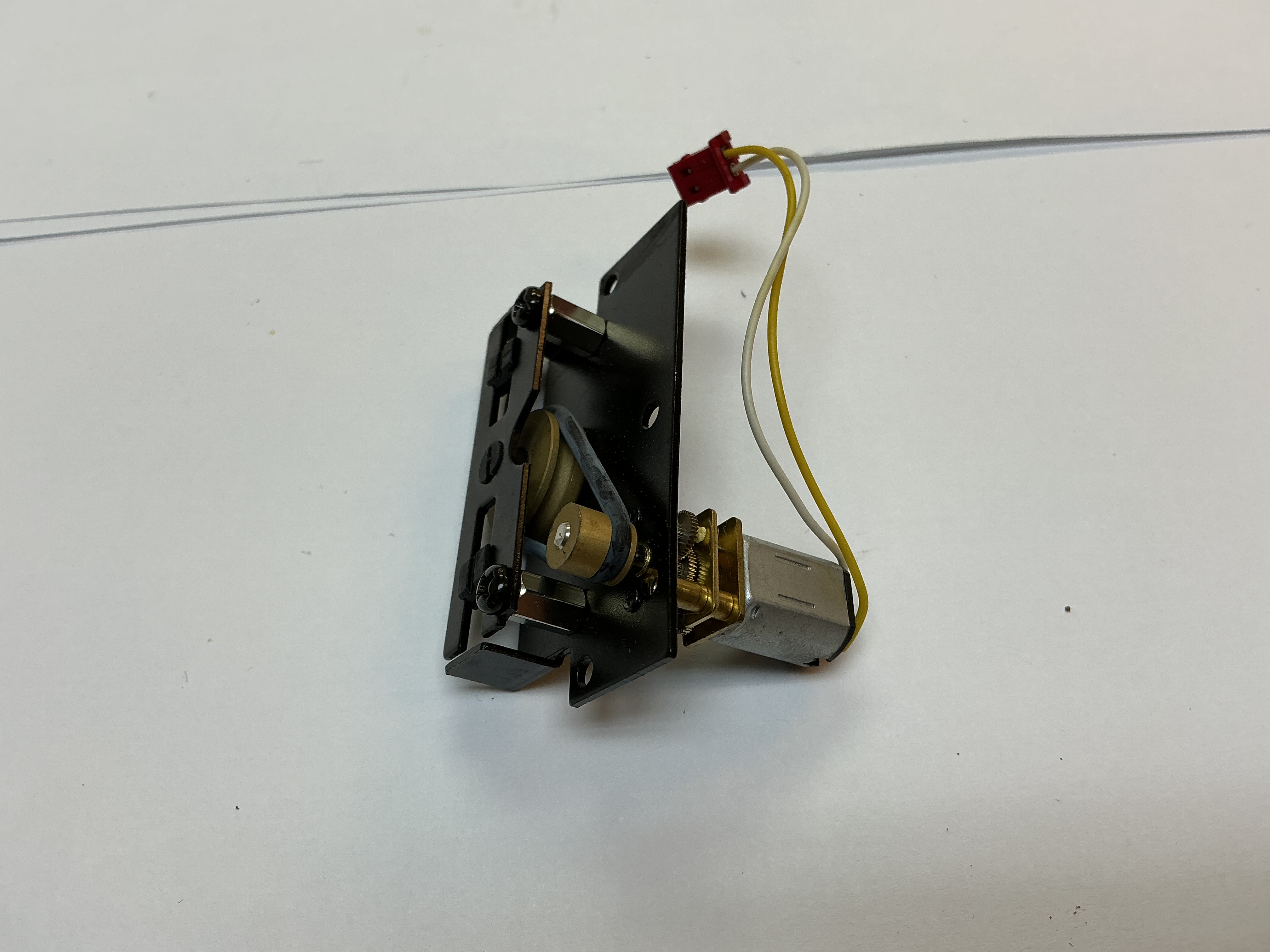 PANTOGRAPH MOTOR / W/BRASS PULLEY & BELT / PREMIER P-5a