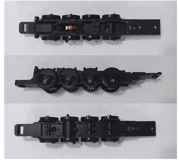 DRIVE BLOCK / 4-AXLE / FRONT / BLACKENED RIMS / PS 2 / PREMIER Y-6b & Y-3 2-8-8-2